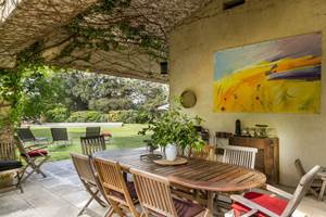 Salle à manger d'été