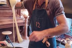 Aligot préparé par Michaël