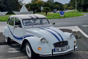2cv france 3 31 AVENUE DE LA GARE EN VISITE A LA TREMBLADE 1539 (2)