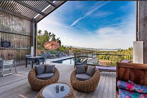 Vue mer depuis  la  Terrasse