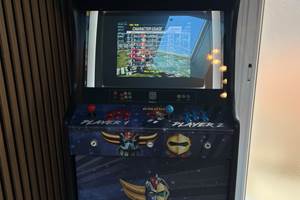 Option salle de jeux (borne d'arcade avec plusieurs jeux)