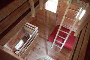 cabane ecolodge - vue d'en haut 3