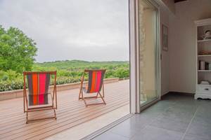 Gite du Causse Loubressac Terrasse