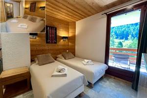 2ème chambre avec douche (lits jumeaux ou grand lit de 160 avec surmatelas)