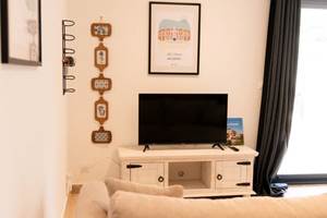 coin salon avec tv