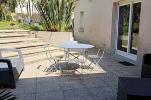 Terrasse côté jardin