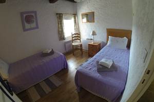 Chambre deux lits simples