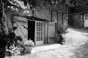 Accès à la chambre double du gîte Belle Epine