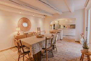 Espace cuisine du gîte