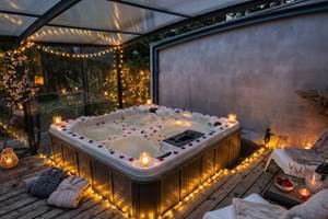 spa avec lumiere