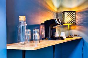 Espace café et boissons dans spa privatif – Spa Le Magnolia