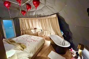 Nuit ultra romantique pour demande en mariage, anniversaire, évènement
