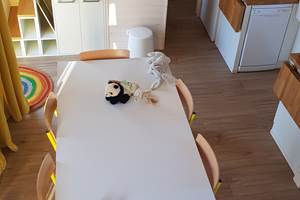 Cabane de l'Ecureuil, salle à manger