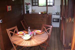 coin repas en terrasse