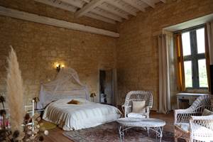 Chateau de Saint Chamarand, chambre du ROI, Aile Renaissance (4)