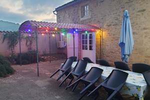 Domaine La Buissière "Le Gîte" Terrasse