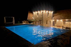 Piscine de nuit