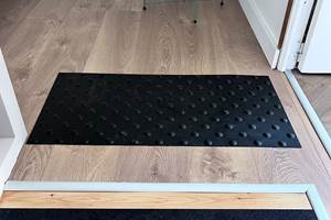 Repère tactile pour handicap visuel