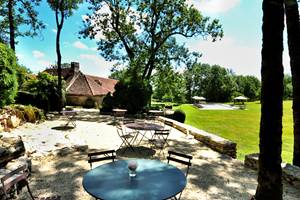 Manoir de Malagorse Terrasse