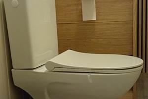 Nouveau WC au Gîte Chez Marie