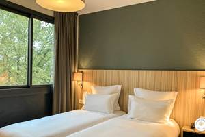 Chambre Twin Vue foret Lit 2 Hotel Le Bois d'Imbert