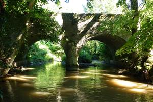 La Cozanne, rivière à Nolay, proche Beaune