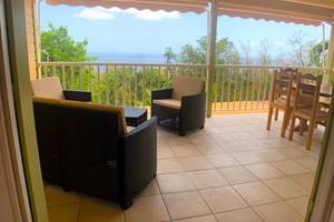 Coin détente et vue mer