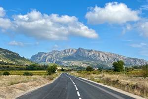 Sur la route de Tautavel