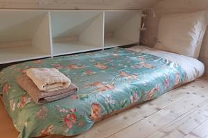 Cabane du Cerf, lit simple du haut