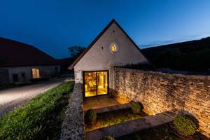 Gite de la Ferme exterieur soir