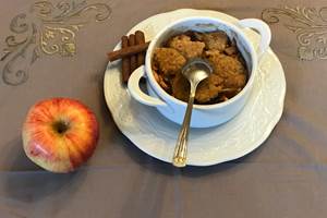 Crumble aux pommes