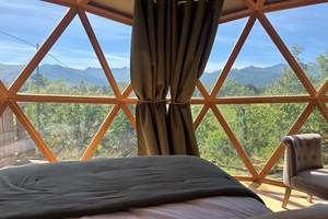 Vue depuis le lit.