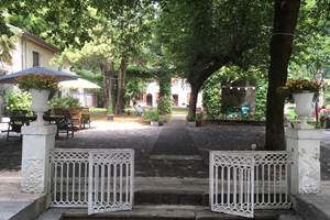 Entrée du parc côté Maison d'hôtes