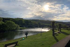 La plage de Vresse-sur-Semois