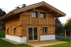 Chalet vu de l'extérieur