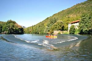 Passe du moulin de roumégous à Saint Antonin noble Val