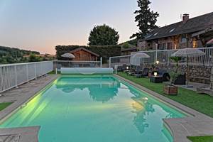 Piscine de nuit