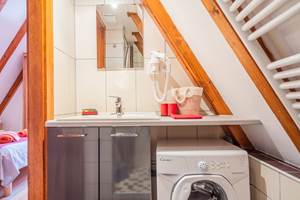 La salle d'eau attenante à la chambre