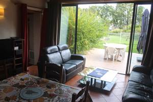 Le coin salon du gite
