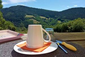 Petit déjeuner privatif en terrasse