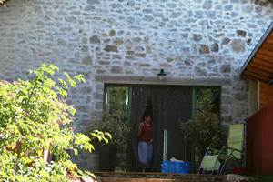 L'entrée avec terrasse