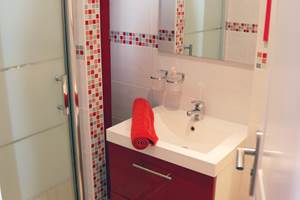 Salle de douche - Compostelle Horizon des Landes Doazit