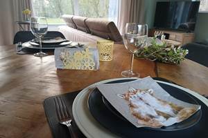coin à manger  décoration printanière