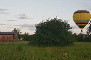 Cabane de l'Ecureuil, montgolfière
