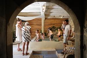 Chateau de Saint Chamarand, Bain Romain, espace fraicheur (2)