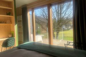 Mooi uitzicht van op de kamer