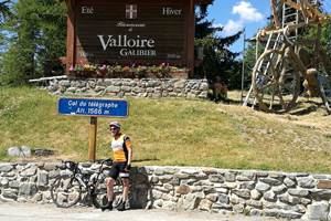 Le col du Télégraphe à 5 km du chalet