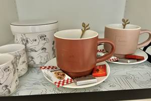 Accessoires de petit déjeuner en libre service