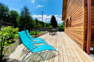 Grande Terrasse en bois pour profiter du soleil