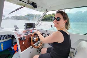 Je pilote toute seule, c'est top !